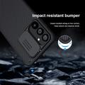 Samsung Galaxy S23 FE Nillkin CamShield Pro Hybridikotelo - Musta