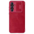 Samsung Galaxy S23 FE Nillkin Qin Pro Lompakkokotelo - Punainen