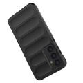 Samsung Galaxy S23 FE Rugged Sarja TPU Suojakuori - Musta