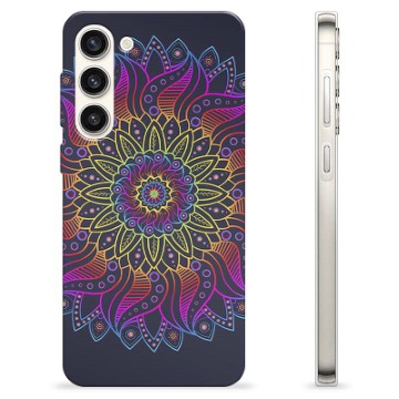 Samsung Galaxy S23+ 5G TPU Suojakuori - Värikäs Mandala