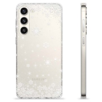 Samsung Galaxy S23+ 5G TPU Suojakuori - Lumihiutaleet