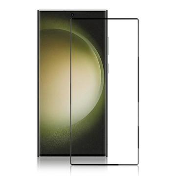 Samsung Galaxy S23 Ultra 5G Mocolo Full Size Panssarilasi - 9H - Musta Reuna