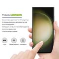 Samsung Galaxy S23 Ultra 5G Mocolo Full Size Panssarilasi - 9H - Musta Reuna