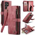 Samsung Galaxy S23 Ultra 5G Caseme 2-in-1 Multifunctional Lompakkokotelo