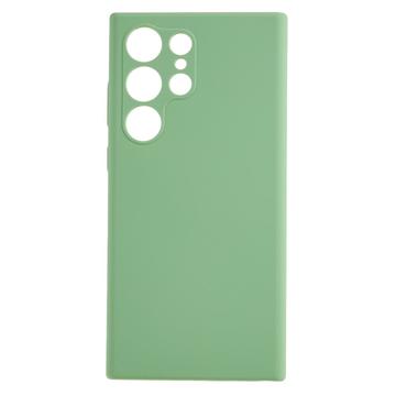 Samsung Galaxy S23 Ultra 5G Liquid Silicone Suojakuori - Vihreä
