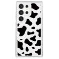 Samsung Galaxy S23 Ultra Fashion TPU kotelo - lehmä