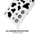 Samsung Galaxy S23 Ultra Fashion TPU kotelo - lehmä