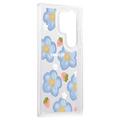 Samsung Galaxy S23 Ultra Fashion TPU Kotelo - Kukat / Mansikat
