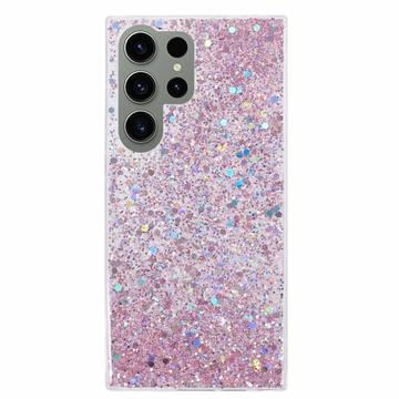 Samsung Galaxy S23 Ultra Iskunkestävä TPU Suojakuori - Pinkki