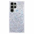 Samsung Galaxy S23 Ultra Iskunkestävä TPU Suojakuori - Hopea