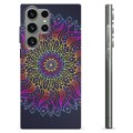 Samsung Galaxy S23 Ultra 5G TPU Suojakuori - Värikäs Mandala