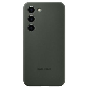Samsung Galaxy S23+ 5G Silikonikotelo EF-PS916TGEGWW - Vihreä