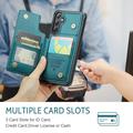 Samsung Galaxy S24 Caseme C22 Case RFID-korttilompakko - vihreä