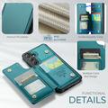Samsung Galaxy S24 Caseme C22 Case RFID-korttilompakko - vihreä