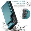 Samsung Galaxy S24 Caseme C22 Case RFID-korttilompakko - vihreä