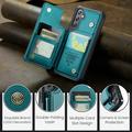 Samsung Galaxy S24 Caseme C22 Case RFID-korttilompakko - vihreä