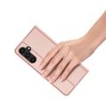 Samsung Galaxy S24 Dux Ducis Skin Pro Lompakkokotelo - Pinkki