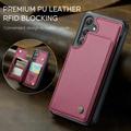 Samsung Galaxy S24 FE Caseme C22 Kotelo RFID-korttilompakko