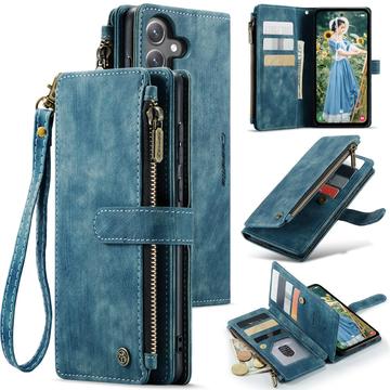 Samsung Galaxy S24 FE Caseme C30 Monitoiminen Lompakkokotelo - Sininen