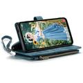 Samsung Galaxy S24 FE Caseme C30 Monitoiminen Lompakkokotelo - Sininen