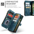 Samsung Galaxy S24 FE Caseme C30 Monitoiminen Lompakkokotelo - Sininen