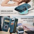 Samsung Galaxy S24 FE Caseme C30 Monitoiminen Lompakkokotelo - Sininen