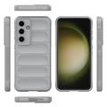 Samsung Galaxy S24 FE Rugged TPU Suojakuori - Vaaleanharmaa