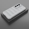 Samsung Galaxy S24 FE Rugged TPU Suojakuori - Vaaleanharmaa