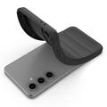 Samsung Galaxy S24 FE Rugged TPU Suojakuori - Vaaleanharmaa