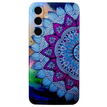 Samsung Galaxy S24 FE Tyylikäs Sarjan Erittäin Ohut TPU-kotelo - Mandalan kukka