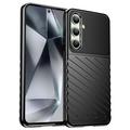 Samsung Galaxy S24 FE Thunder Sarja TPU Suojakuori - Musta