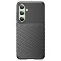 Samsung Galaxy S24 FE Thunder Sarja TPU Suojakuori - Musta