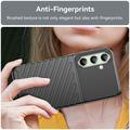 Samsung Galaxy S24 FE Thunder Sarja TPU Suojakuori - Musta