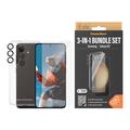 Samsung Galaxy S24 PanzerGlass 3-in-1 Suojaussetti - Kirkas