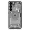 Samsung Galaxy S24 Spigen Ultra Hybrid Suojakuori - Zero One / Valkoinen