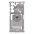 Samsung Galaxy S24 Spigen Ultra Hybrid Suojakuori - Zero One / Valkoinen
