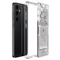 Samsung Galaxy S24 Spigen Ultra Hybrid Suojakuori - Zero One / Valkoinen