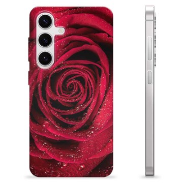 Samsung Galaxy S24 TPU Suojakuori - Ruusu