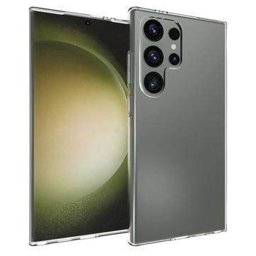 Samsung Galaxy S24 Ultra Luisumaton TPU Suojakuori - Läpinäkyvä