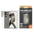 Samsung Galaxy S24 Ultra PanzerGlass 3-in-1 Suojaussetti - Kirkas