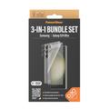 Samsung Galaxy S24 Ultra PanzerGlass 3-in-1 Suojaussetti - Kirkas