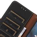 Samsung Galaxy S24 Lompakkomallinen Nahkakotelo kanssa RFID