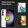 Samsung Galaxy S24+ Hat Prince Kameralinssin Panssarilasi Suojus - Musta