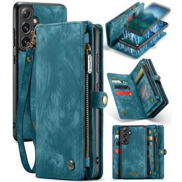 Samsung Galaxy S24+ Caseme 008 2-in-1 Multifunctional Lompakkokotelo - Sininen