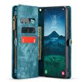 Samsung Galaxy S24+ Caseme 008 2-in-1 Multifunctional Lompakkokotelo - Sininen