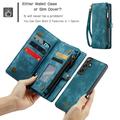 Samsung Galaxy S24+ Caseme 008 2-in-1 Multifunctional Lompakkokotelo - Sininen