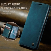 Caseme 013 Sarja Samsung Galaxy S24+ Lompakkokotelo - Sininen