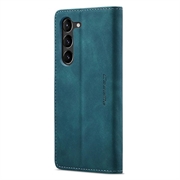 Caseme 013 Sarja Samsung Galaxy S24+ Lompakkokotelo - Sininen