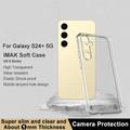 Samsung Galaxy S24+ Imak UX-5 TPU Suojakuori - Läpinäkyvä