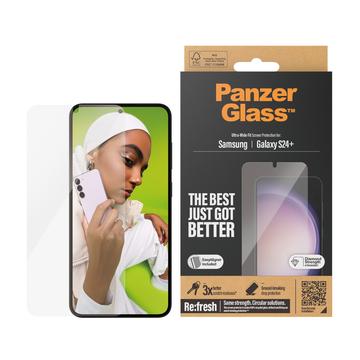 Samsung Galaxy S24+ PanzerGlass Ultra-Wide Fit EasyAligner -panssarilasi - Läpinäkyvä